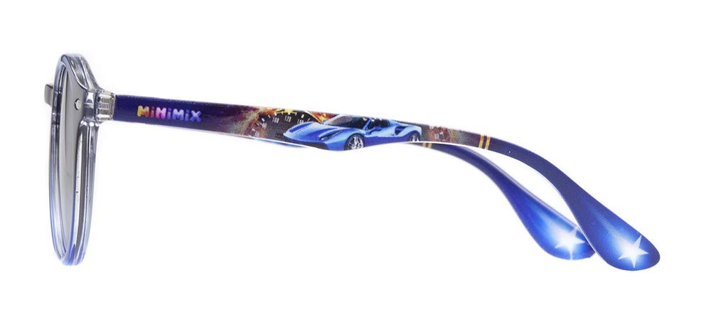 MINIMIX MNMX 1904-C.01 Güneş Çocuk Erkek,Kadın,Unisex Yuvarlak Çerçeveli Grilamid (TR90) Polarize - 3