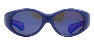 MINIMIX MNMX 1905-C.02 Güneş Çocuk Erkek, Kadın, Unisex Oval Çerçeveli Greenline BIOUV400,Polarize 