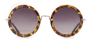 MOLSION MS1190-J02 Güneş Genç,Yetişkin Kadın Yuvarlak Çerçeveli Metal Polarize 