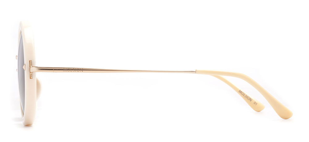 MOLSION MS1190-J07 Güneş Genç,Yetişkin Kadın Yuvarlak Çerçeveli Metal Polarize - 3