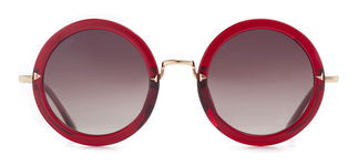 MOLSION MS1190-J23 Güneş Genç,Yetişkin Kadın Yuvarlak Çerçeveli Metal Polarize 