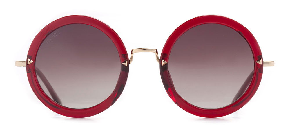 MOLSION MS1190-J23 Güneş Genç,Yetişkin Kadın Yuvarlak Çerçeveli Metal Polarize - 1