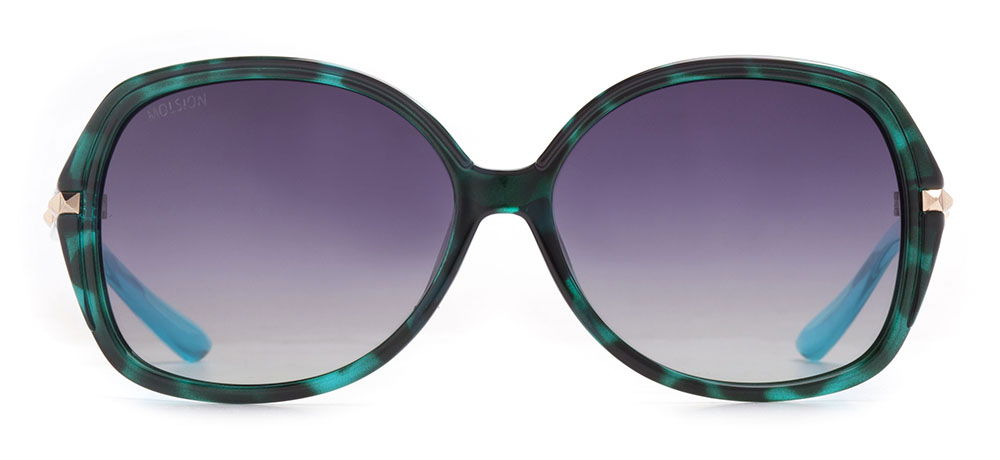MOLSION MS1191-J06 Güneş Genç,Yetişkin Kadın Geometrik Çerçeveli Asetat Polarize - 1
