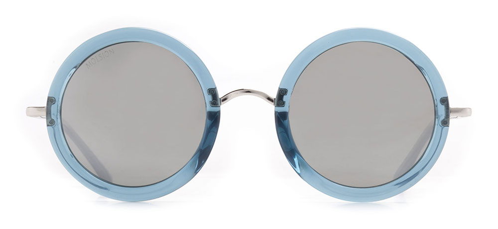 MOLSION MS1193-J05 Güneş Genç,Yetişkin Kadın Yuvarlak Çerçeveli Asetat Polarize - 1