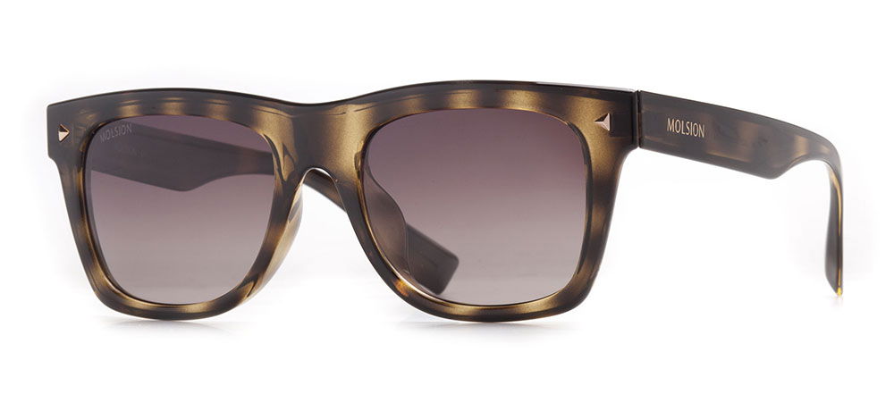MOLSION MS1196-J02 Güneş Yetişkin Kadın Köşeli Çerçeveli Asetat Polarize - 2