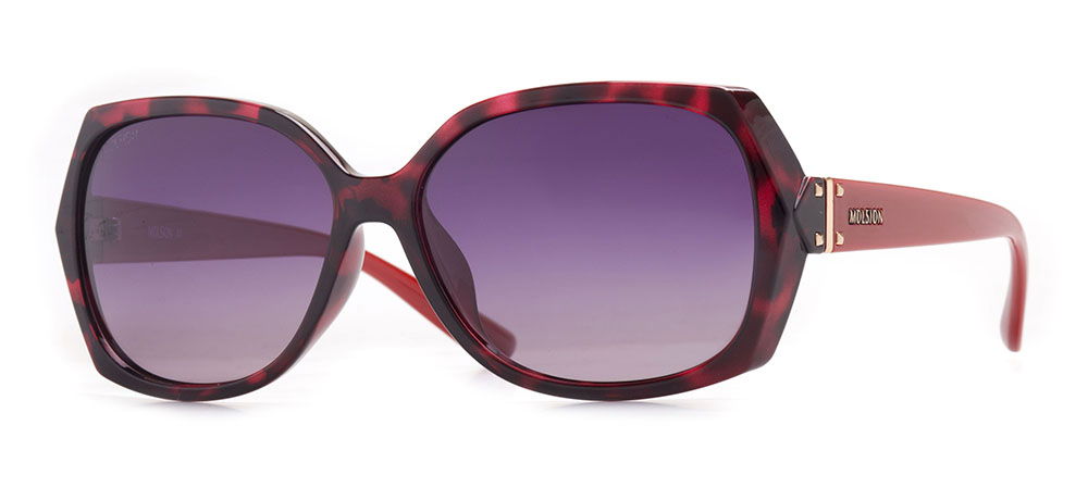 MOLSION MS1198-J04 Güneş Yetişkin Kadın Köşeli Çerçeveli Asetat Polarize - 2