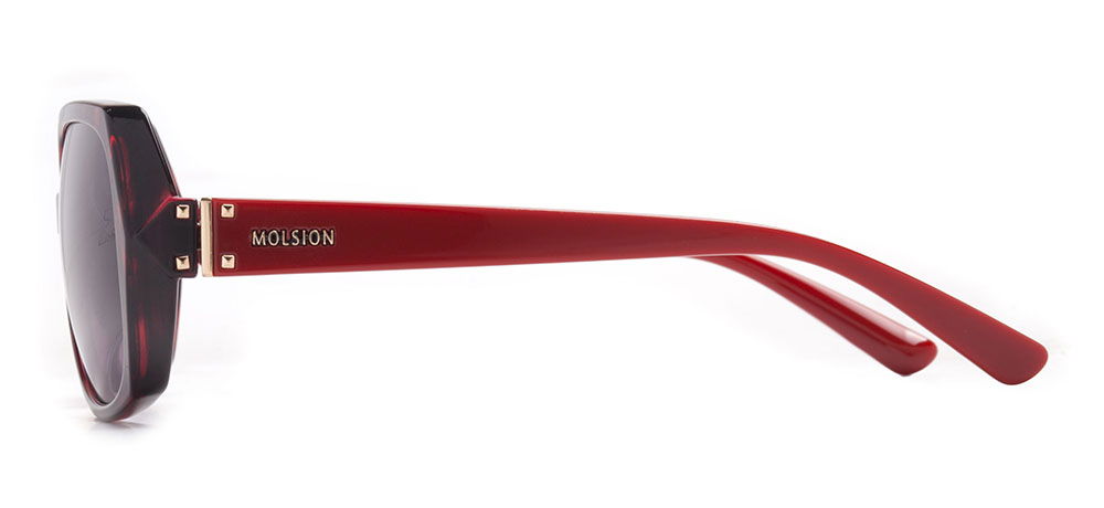 MOLSION MS1198-J04 Güneş Yetişkin Kadın Köşeli Çerçeveli Asetat Polarize - 3