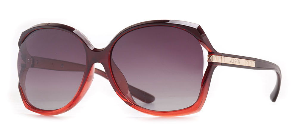 MOLSION MS1200-J03 Güneş Yetişkin Kadın Geometrik Çerçeveli Asetat Polarize - 2
