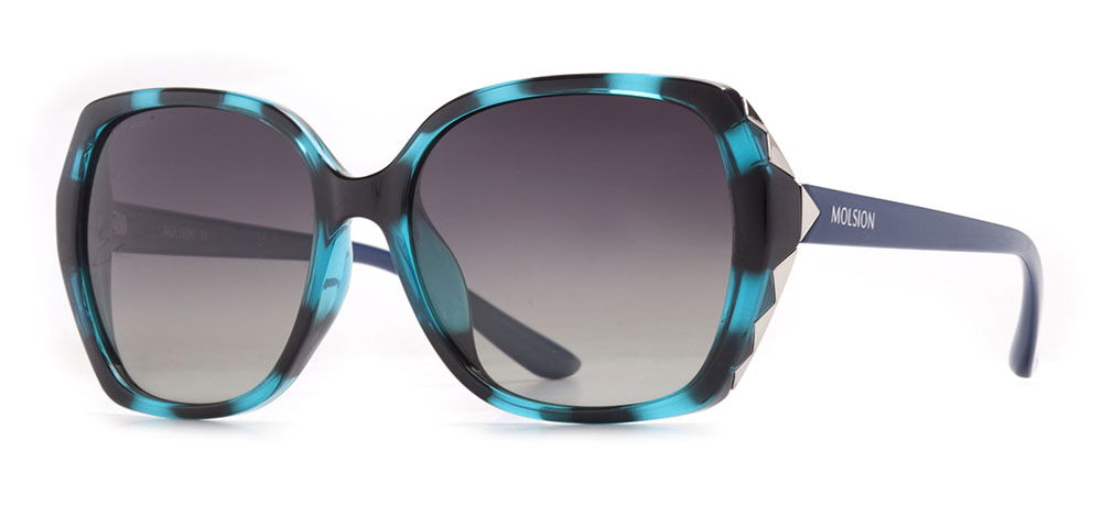 MOLSION MS1210-J03 Güneş Yetişkin Kadın Köşeli Çerçeveli Asetat Polarize - 2