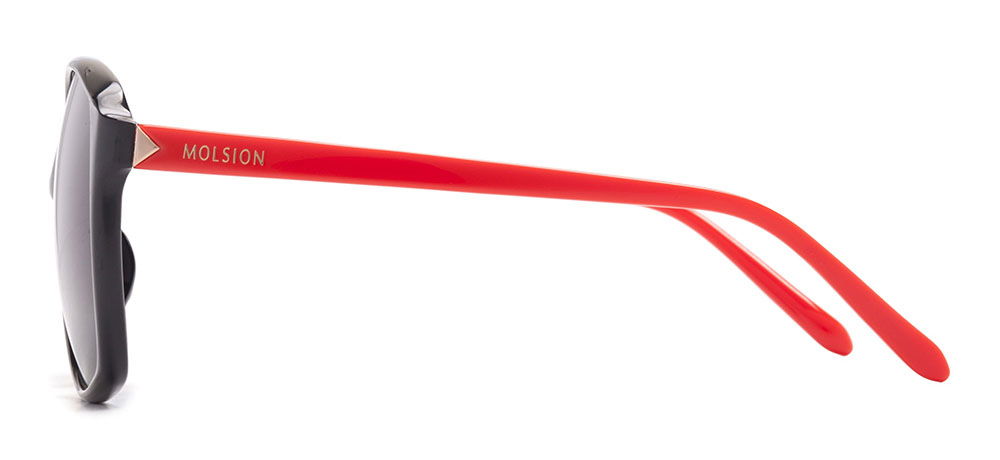 MOLSION MS1218-J01 Güneş Yetişkin Kadın Köşeli Çerçeveli Asetat Polarize - 3