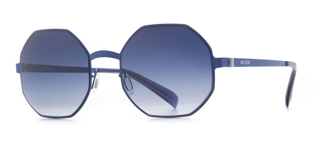 MOLSION MS1221-M05 Güneş Genç,Yetişkin Kadın Geometrik Çerçeveli Plastik Polarize - 2