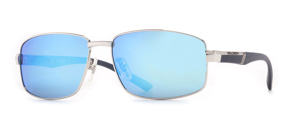 MOLSION MS1226-M06 Güneş Genç,Yetişkin Erkek Köşeli Çerçeveli Titanyum Polarize - 2