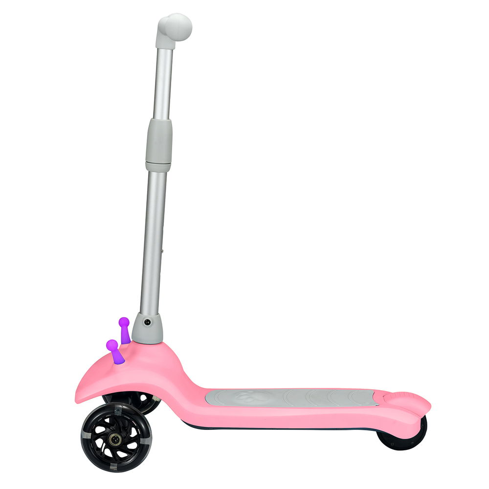 Naviway NS-05 Pembe 6km/h 100w LG Bataryalı Taşınabilir Elektrikli Çocuk Scooter - 3