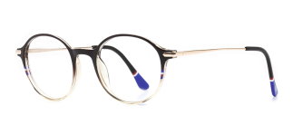 NBA NBA 1502-C.12 Optik Genç Erkek,Kadın,Unisex Oval Çerçeveli Grilamid (TR90) - NBA (1)