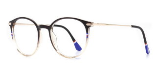 NBA NBA 1503-C.12 Optik Genç Erkek,Kadın,Unisex Oval Çerçeveli Grilamid (TR90) - NBA (1)