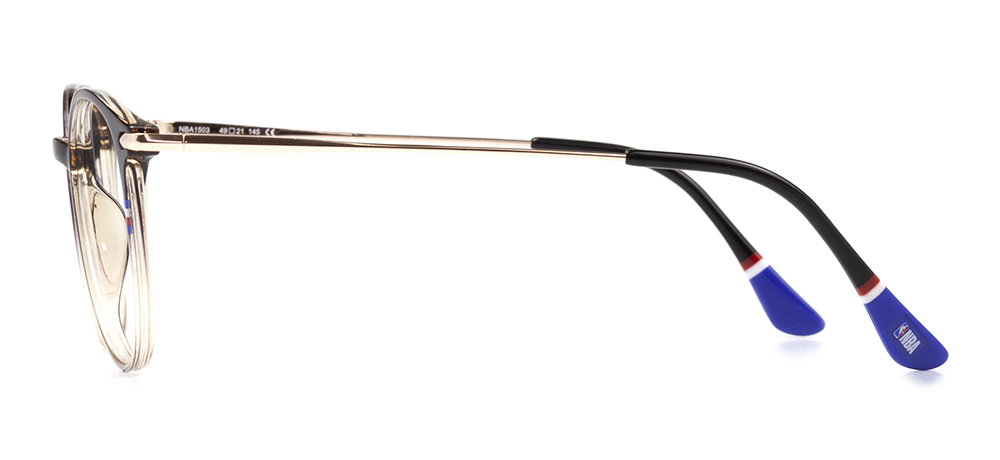 NBA NBA 1503-C.12 Optik Genç Erkek,Kadın,Unisex Oval Çerçeveli Grilamid (TR90) - 3