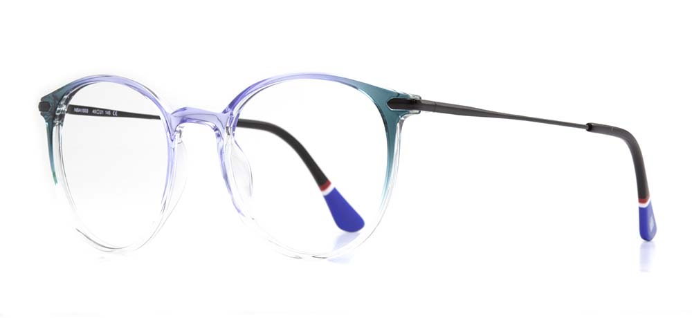 NBA NBA 1503-C.13 Optik Genç Erkek,Kadın,Unisex Oval Çerçeveli Grilamid TR90 - 2