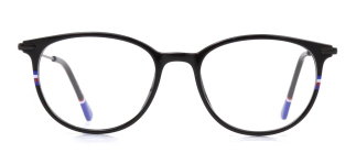 NBA NBA 1504-C.06 Optik Genç Erkek,Kadın,Unisex Oval Çerçeveli Grilamid (TR90) 