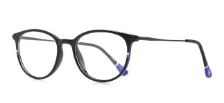 NBA NBA 1504-C.06 Optik Genç Erkek,Kadın,Unisex Oval Çerçeveli Grilamid (TR90) - NBA (1)