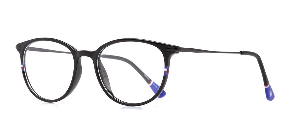 NBA NBA 1504-C.06 Optik Genç Erkek,Kadın,Unisex Oval Çerçeveli Grilamid (TR90) - 2