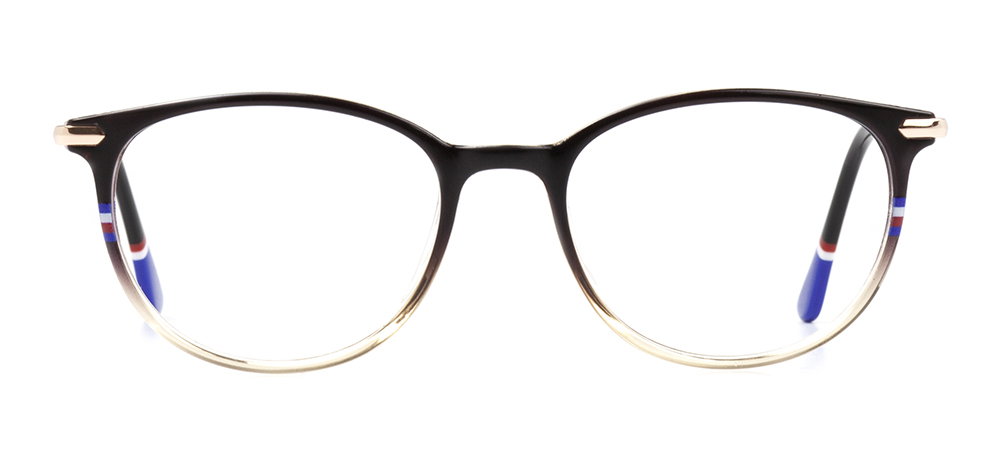 NBA NBA 1504-C.12 Optik Genç Erkek,Kadın,Unisex Oval Çerçeveli Grilamid (TR90) - 1