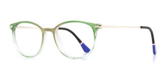 NBA NBA 1504-C.14 Optik Genç Erkek,Kadın,Unisex Oval Çerçeveli Grilamid TR90 - NBA (1)