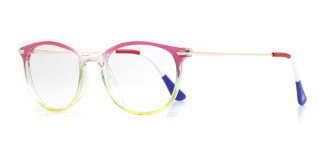 NBA NBA 1504-C.15 Optik Genç Erkek,Kadın,Unisex Oval Çerçeveli Grilamid TR90 - NBA (1)