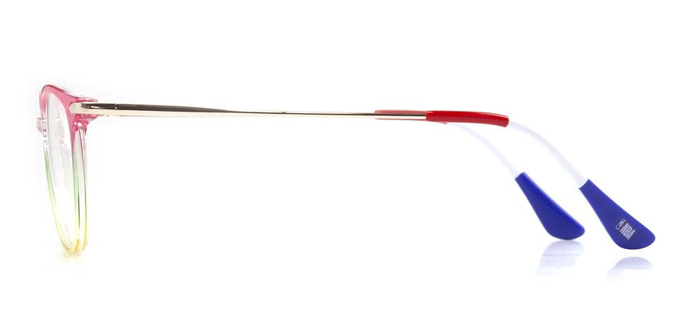 NBA NBA 1504-C.15 Optik Genç Erkek,Kadın,Unisex Oval Çerçeveli Grilamid TR90 - 3