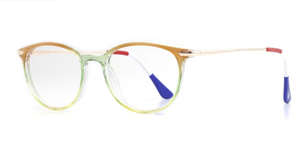 NBA NBA 1504-C.17 Optik Genç Erkek,Kadın,Unisex Oval Çerçeveli Grilamid TR90 - 2