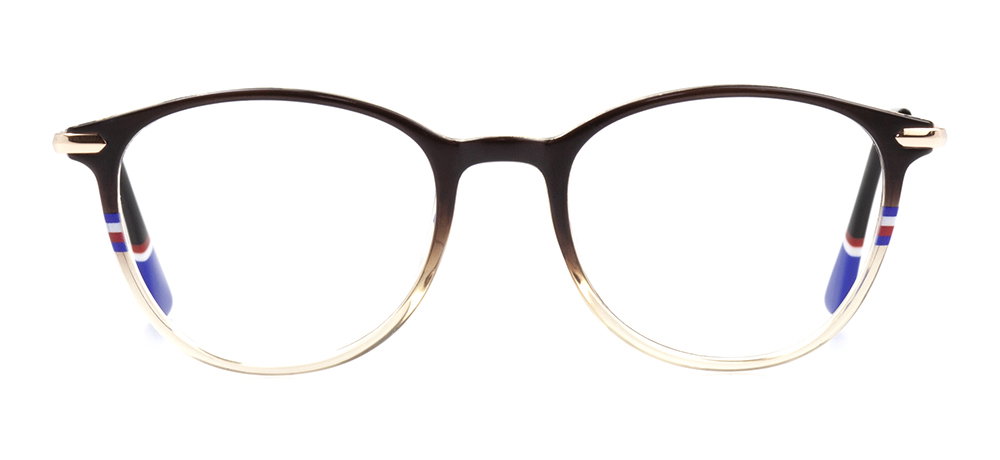 NBA NBA 1505-C.12 Optik Genç Erkek,Kadın,Unisex Oval Çerçeveli Grilamid (TR90) - 1