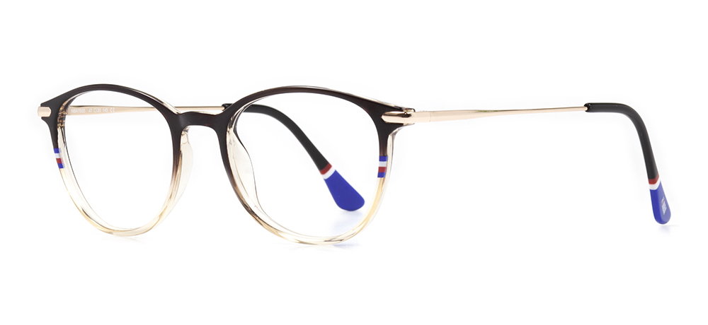 NBA NBA 1505-C.12 Optik Genç Erkek,Kadın,Unisex Oval Çerçeveli Grilamid (TR90) - 2