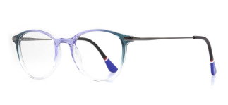 NBA NBA 1505-C.13 Optik Genç Erkek,Kadın,Unisex Oval Çerçeveli Grilamid TR90 - NBA (1)