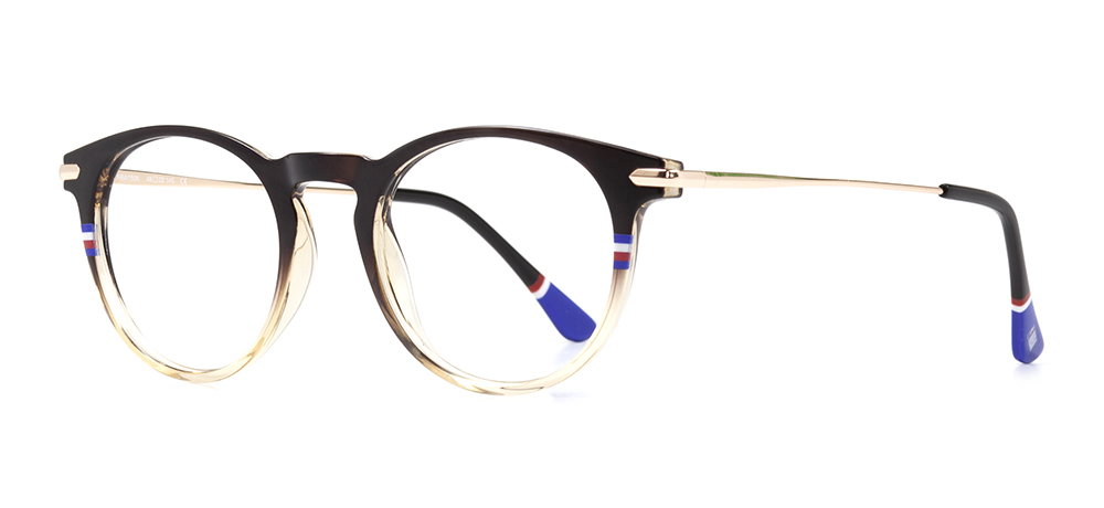 NBA NBA 1506-C.12 Optik Genç Erkek,Kadın,Unisex Oval Çerçeveli Grilamid (TR90) - 2