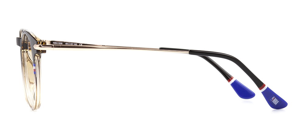 NBA NBA 1506-C.12 Optik Genç Erkek,Kadın,Unisex Oval Çerçeveli Grilamid (TR90) - 3