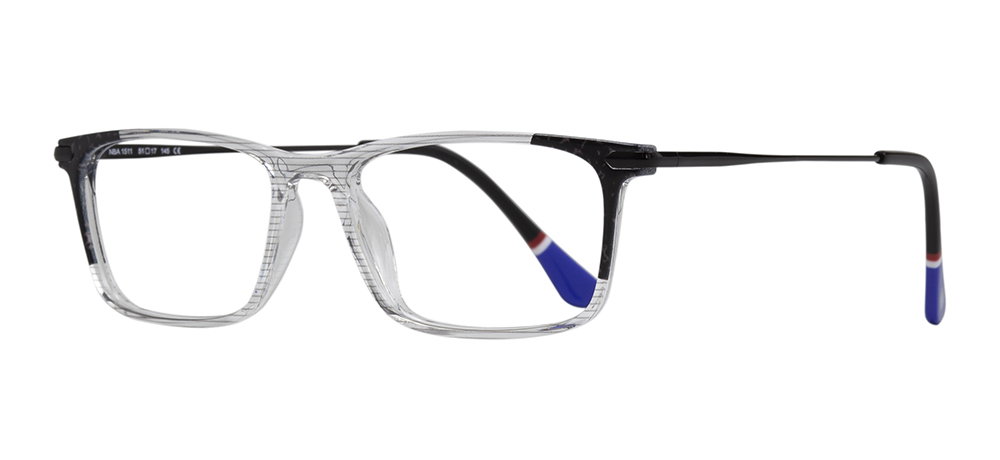 NBA NBA 1511-C.06 Optik Genç Erkek,Kadın,Unisex Köşeli Çerçeveli Grilamid TR90 - 2