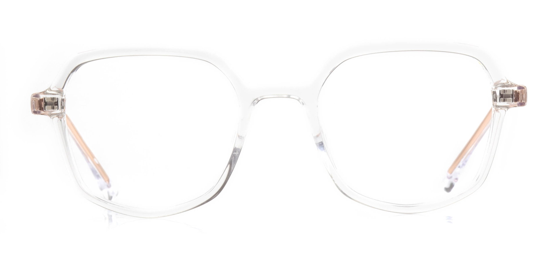 NBA NBA 1523-C.01 Optik Genç Kadın Geometrik Çerçeveli Grilamid TR90 - 1