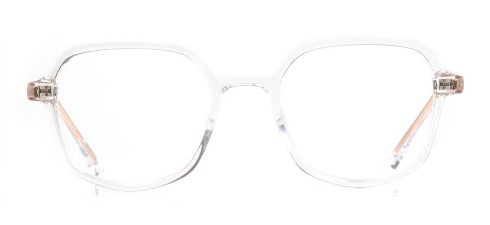 NBA NBA 1523-C.01 Optik Genç Kadın Geometrik Çerçeveli Grilamid TR90 - 1