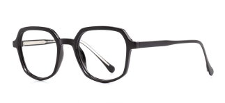 NBA NBA 1523-C.06 Optik Genç Erkek,Kadın,Unisex Geometrik Çerçeveli Grilamid TR90 - NBA (1)