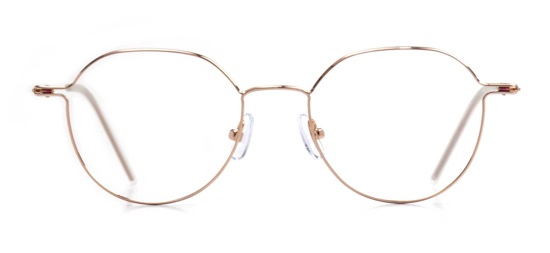 NBA NBA 1554-C.03 Optik Genç Kadın Geometrik Çerçeveli Titanyum - 1