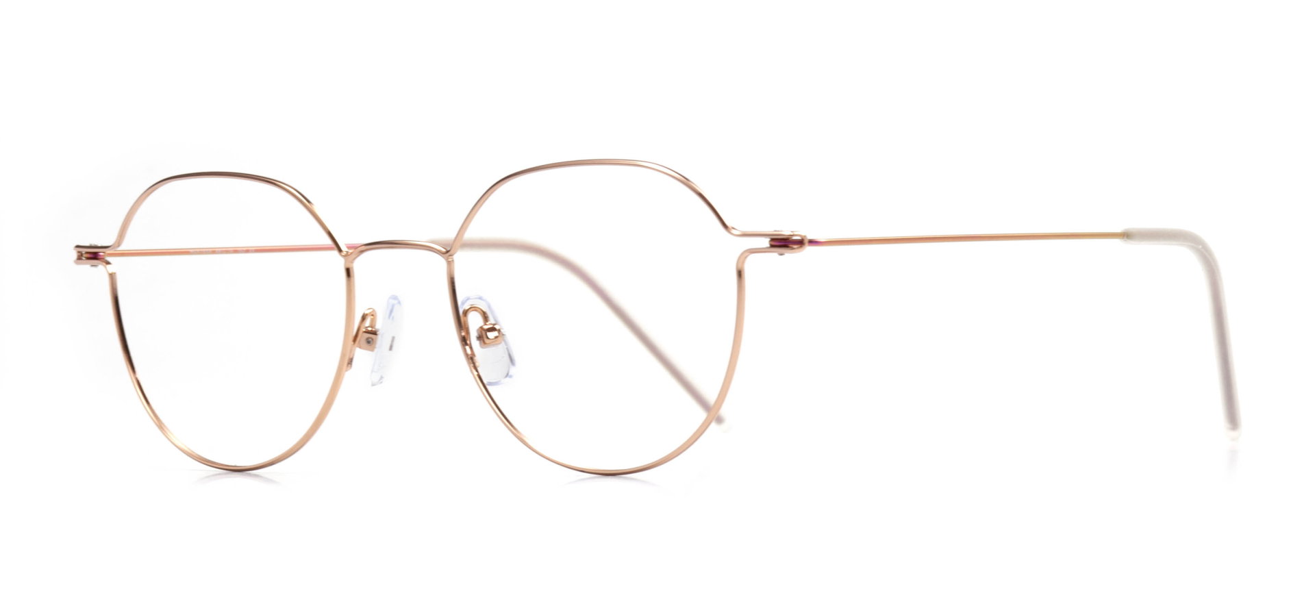 NBA NBA 1554-C.03 Optik Genç Kadın Geometrik Çerçeveli Titanyum - 2