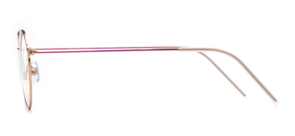 NBA NBA 1554-C.03 Optik Genç Kadın Geometrik Çerçeveli Titanyum - 3