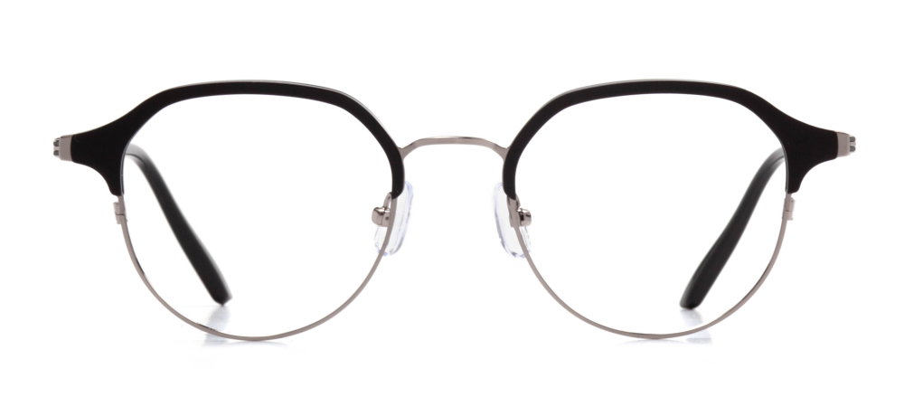 NBA NBA 1555-C.02 Optik Genç Erkek,Kadın,Unisex Geometrik Çerçeveli Titanyum - 1