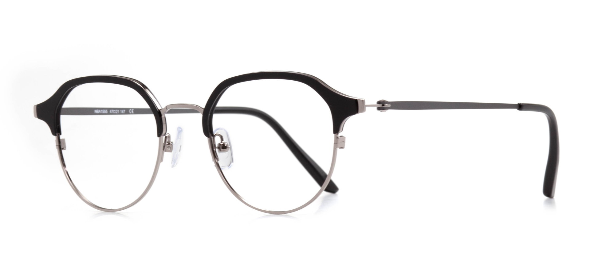 NBA NBA 1555-C.02 Optik Genç Erkek,Kadın,Unisex Geometrik Çerçeveli Titanyum - 2