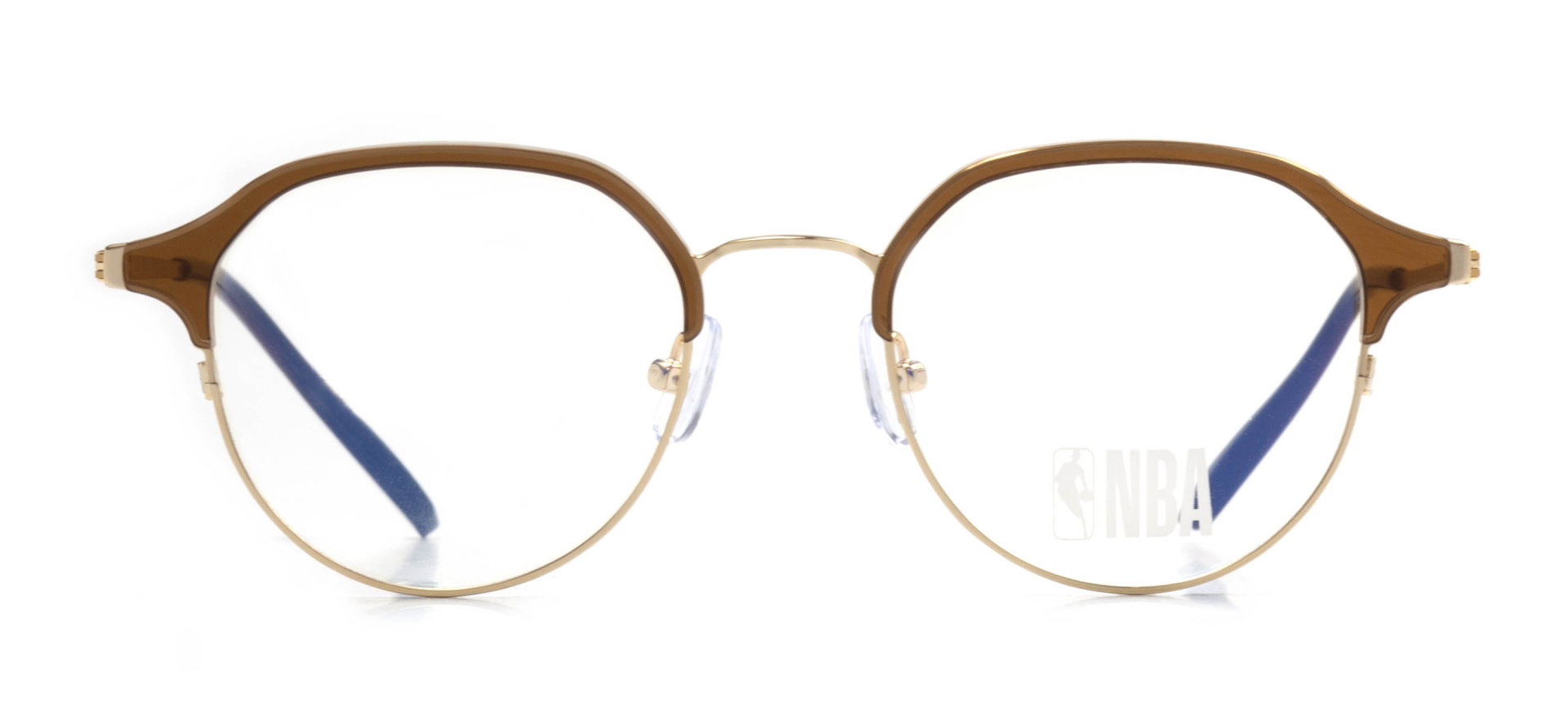 NBA NBA 1555-C.03 Optik Genç Kadın Geometrik Çerçeveli Titanyum - 1