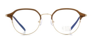 NBA NBA 1555-C.03 Optik Genç Kadın Geometrik Çerçeveli Titanyum - NBA