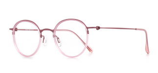 NBA NBA 1556-C.02 Optik Genç Kadın Yuvarlak Yarım Çerçeveli Titanyum - NBA (1)