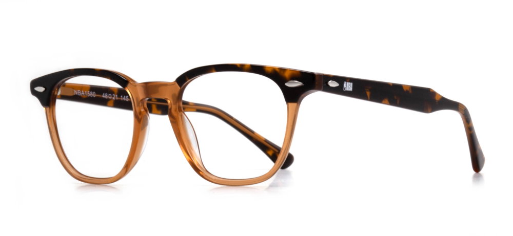 NBA NBA 1580-C.03 Optik Genç Erkek,Kadın,Unisex Oval Çerçeveli Asetat - 2