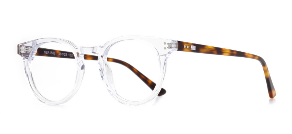 NBA NBA 1583-C.02 Optik Genç Erkek,Kadın,Unisex Oval Çerçeveli Asetat - 2