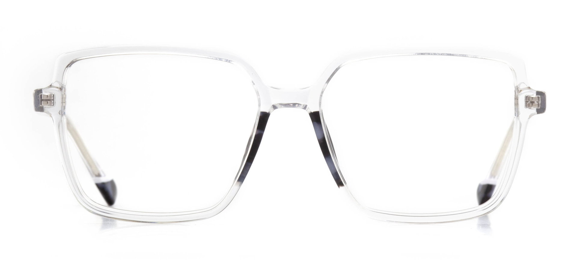 NBA NBA 1584-C.01 Optik Genç Erkek,Kadın,Unisex Geometrik Çerçeveli Asetat - 1