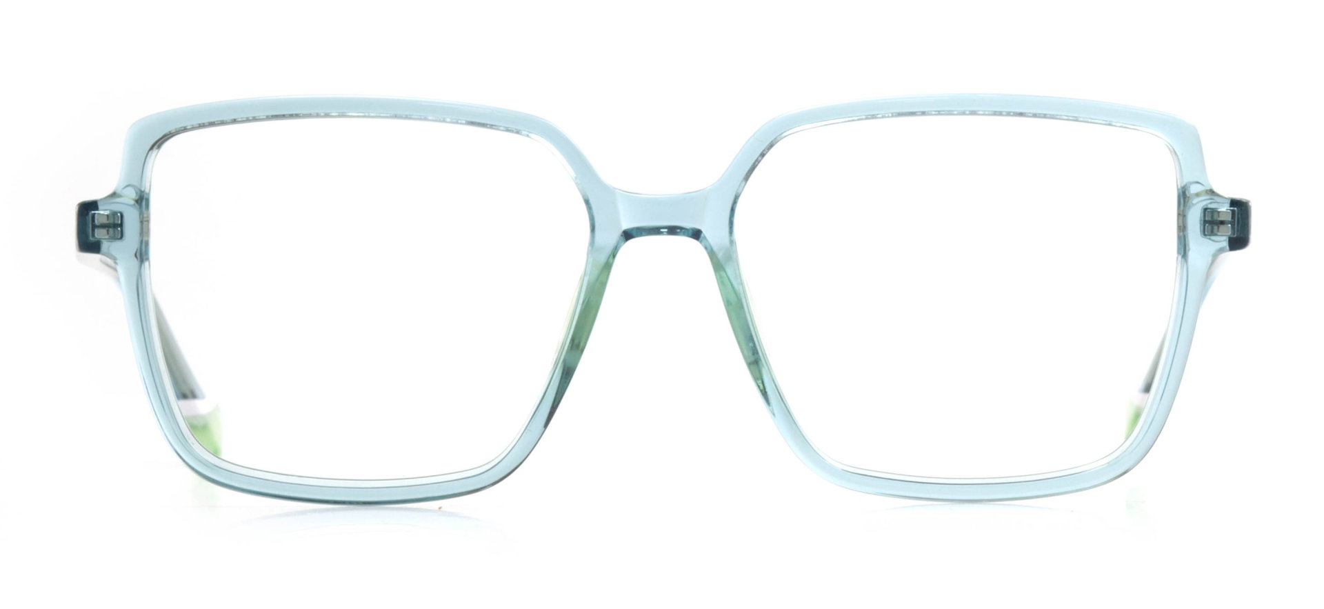 NBA NBA 1584-C.04 Optik Genç Kadın Geometrik Çerçeveli Asetat - 1